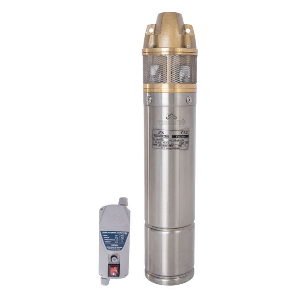 Pompa submersibila periferica Wasserkonig XW2864, diametru 4", 1000 W, debit 2796 l/h, inaltime refulare 64 m