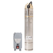 Pompa submersibila periferica Wasserkonig XW33128, diametru 4