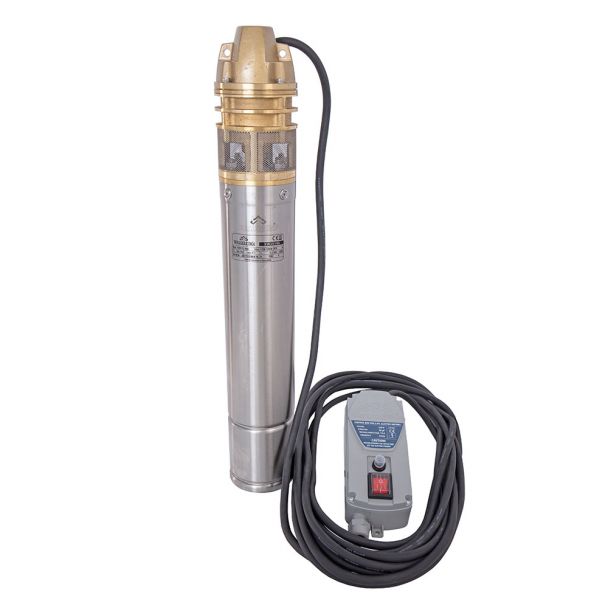 Pompa submersibila periferica Wasserkonig XW35146, diametru 4", 1500 W, debit 3480 l/h, inaltime refulare 146 m