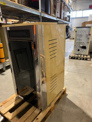 PRODUS, RECONDITIONAT, USOR LOVIT DAR IN PERFECTA STARE DE FUNCTIONARE cod 19032 !!! Termoșemineu Fornello Primo Truva 25 kW Ivory cu kit complet încorporat pentru sistemul de încălzire,pompa de circulatie,vas de expansiune,supape de siguranta