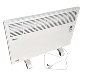 PRODUS RESIGILAT AMBALAJ DETERIORAT DAR IN PERFECTA STARE DE FUNCTIONARE (15009) !!! Convector de perete sau pardoseala iVigo DIGITAL  EPK 1500 W White, control electronic, Termostat de siguranta, termostat reglabil, IP 24, pentru 17 mp, ERP 2018