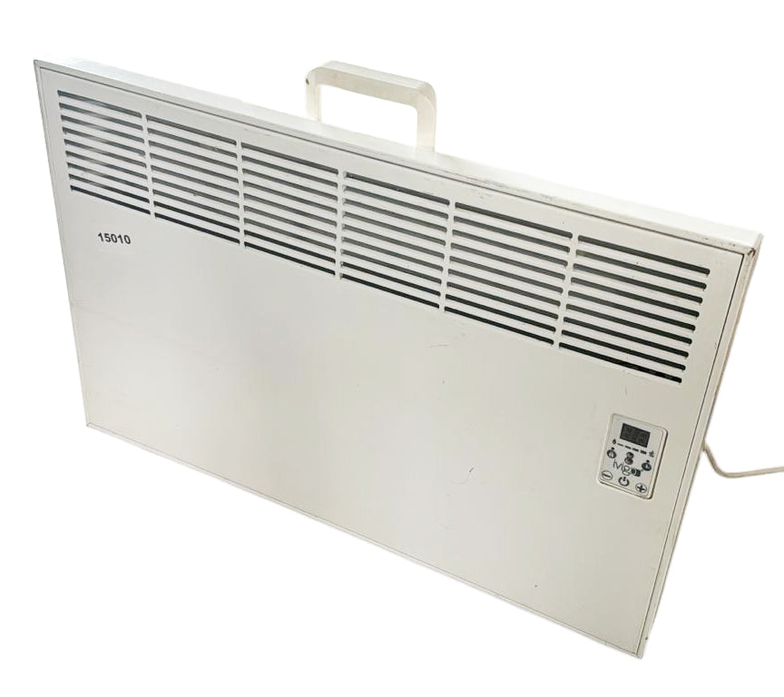 PRODUS RESIGILAT AMBALAJ DETERIORAT DAR IN PERFECTA STARE DE FUNCTIONARE (15010) !!! Convector de perete sau pardoseala iVigo DIGITAL  EPK 1500 W White, control electronic, Termostat de siguranta, termostat reglabil, IP 24, pentru 17 mp, ERP 2018