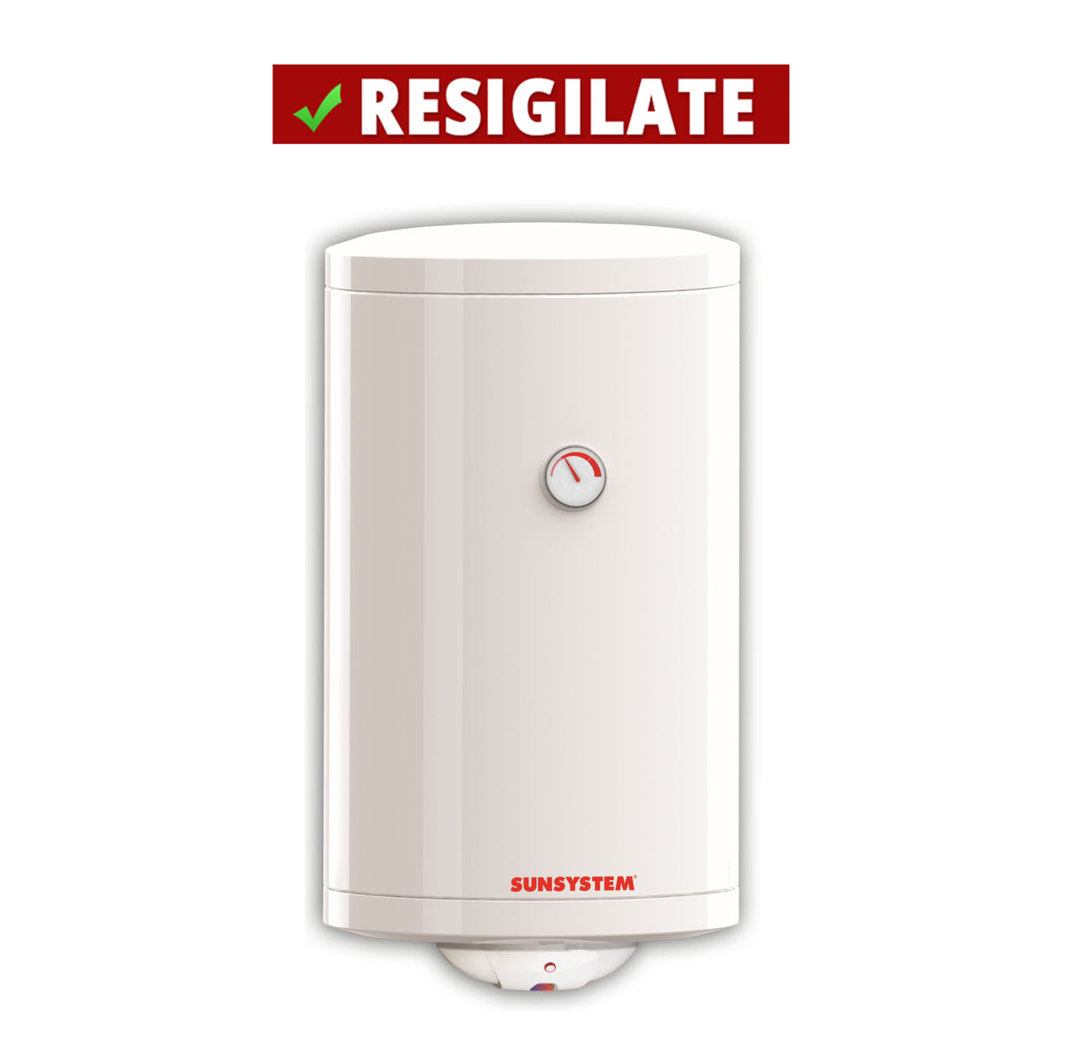 PRODUS RESIGILAT, NOU, IN PERFECTA STARE DE FUNCTIONARE!!! (13001) Boiler electric Sunsystem MB EL 120 , 3000 W, 120 l, 0.8 Mpa, Izolatie termica, Protectie electrica IPX3, Reglaj extern de temperatura