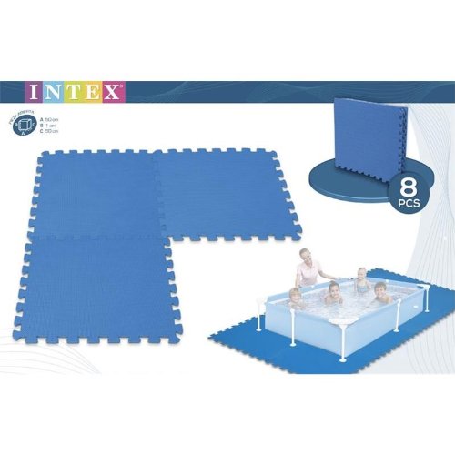Protectie la sol pentru piscine 1.9mp, 8 bucati 29081