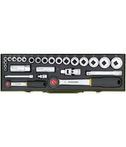 Trusa chei tubulare 1/4