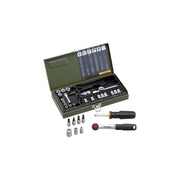 Trusa de biti si chei tubulare pentru ingineri, Proxxon 23080, 1/4