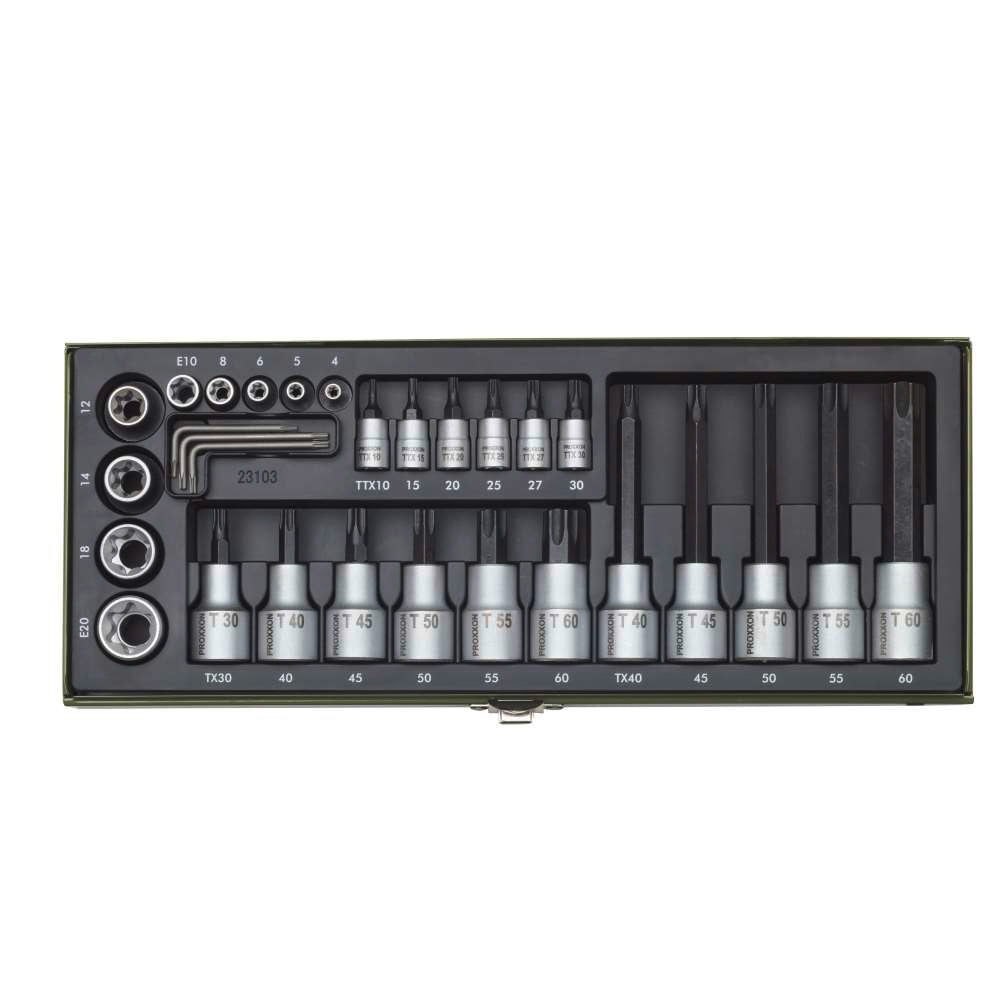 Cumpara acum Trusa speciala pentru suruburile TORX, Proxxon 29 piese, Proxxon de la Mesterul Minune