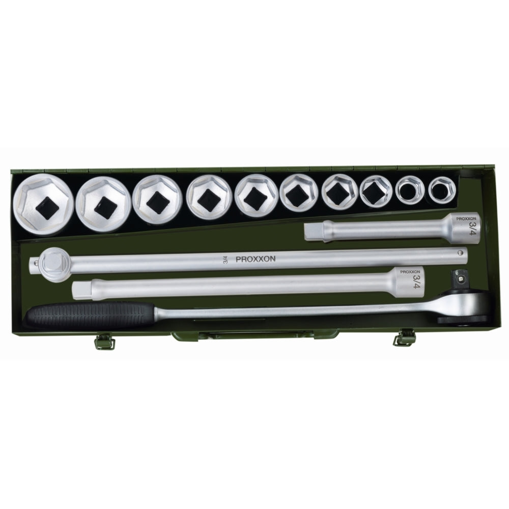 Cumpara acum Trusa chei tubulare 3/4" pentru camioane, Proxxon 14 piese, Proxxon de la Mesterul Minune
