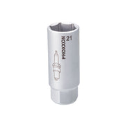 Cumpara acum Cheie tubulara pentru bujii, Proxxon 21mm cu prindere 3/8