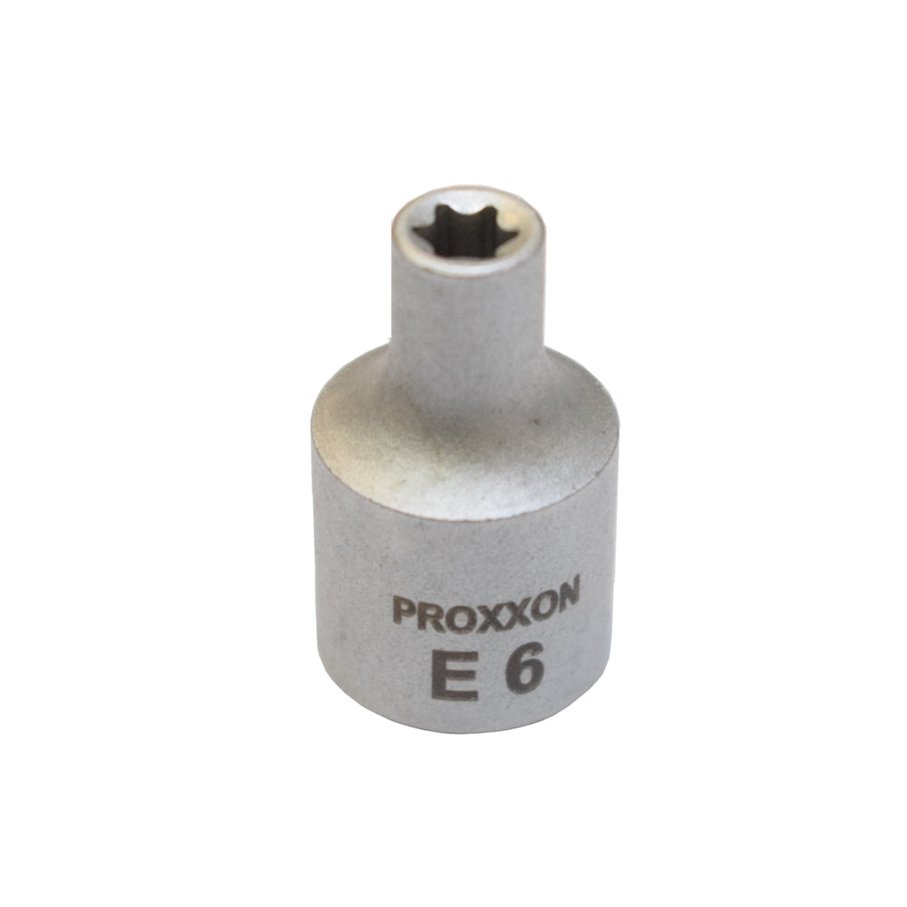 Cheie tubulara cu prindere 3/8", Proxxon 23612, profil Torx E6 