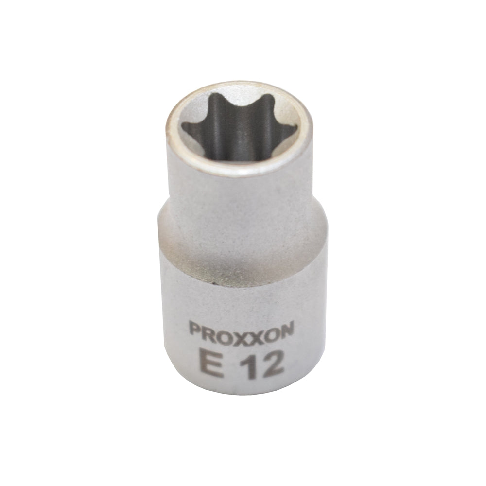 Cheie tubulara cu prindere 3/8", Proxxon 23618, profil Torx E12 