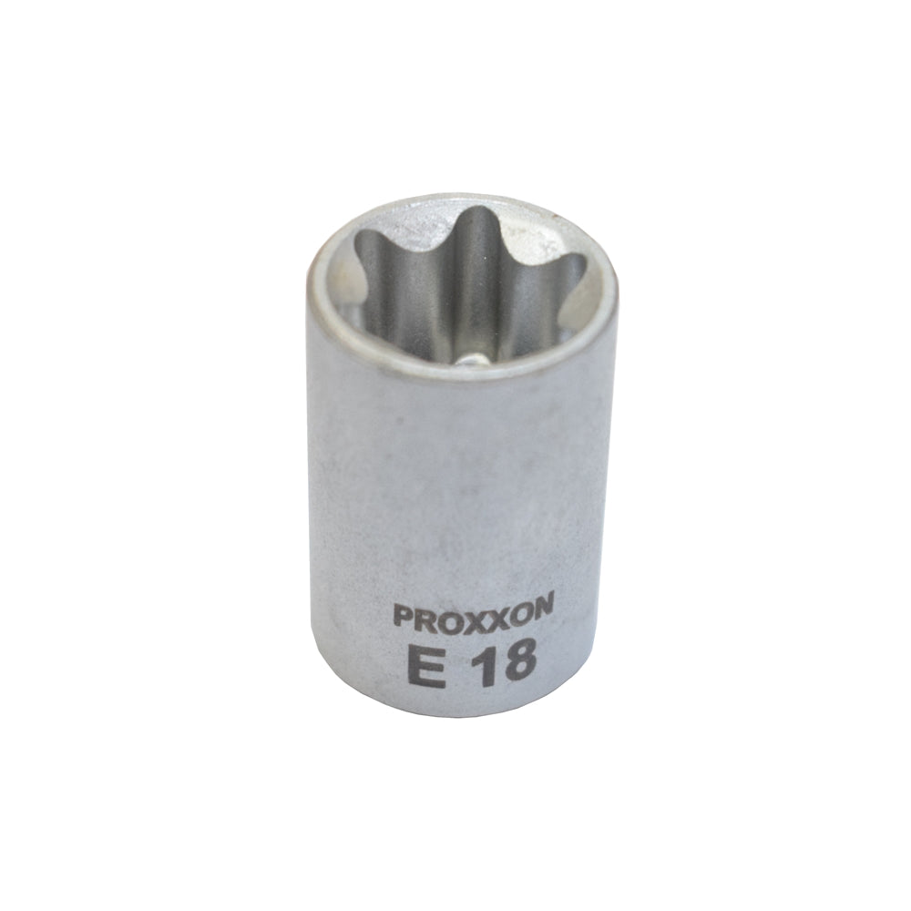 Cheie tubulara cu prindere 3/8", Proxxon 23624, profil Torx E18 
