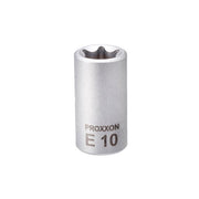 Cheie tubulara torx exterior E10, Proxxon 23796, 1/4