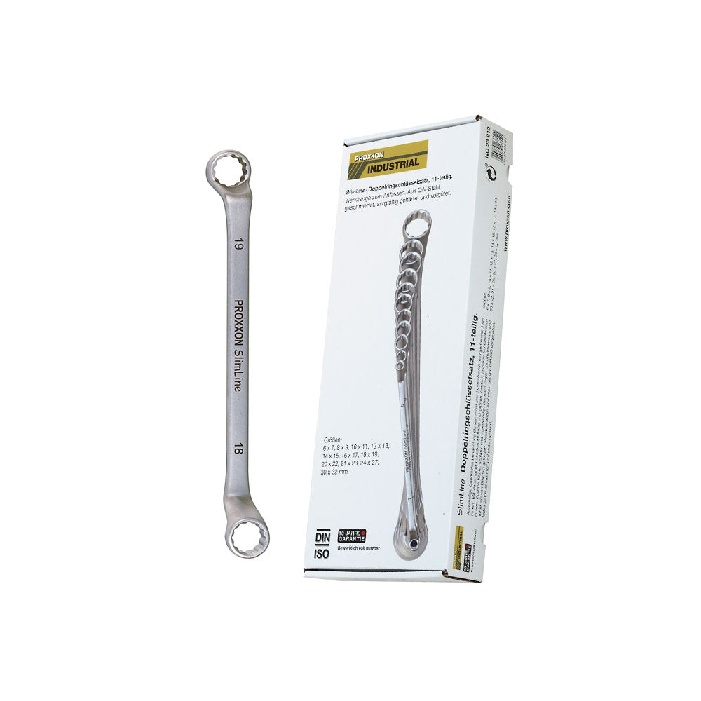 Cumpara acum Set 11 chei inelare cu cot Slim - Line, Proxxon, Proxxon Industrial de la Mesterul Minune