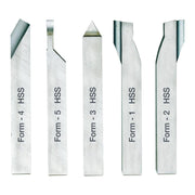 Set 5 cutite strung 10x10mm, Proxxon 24550