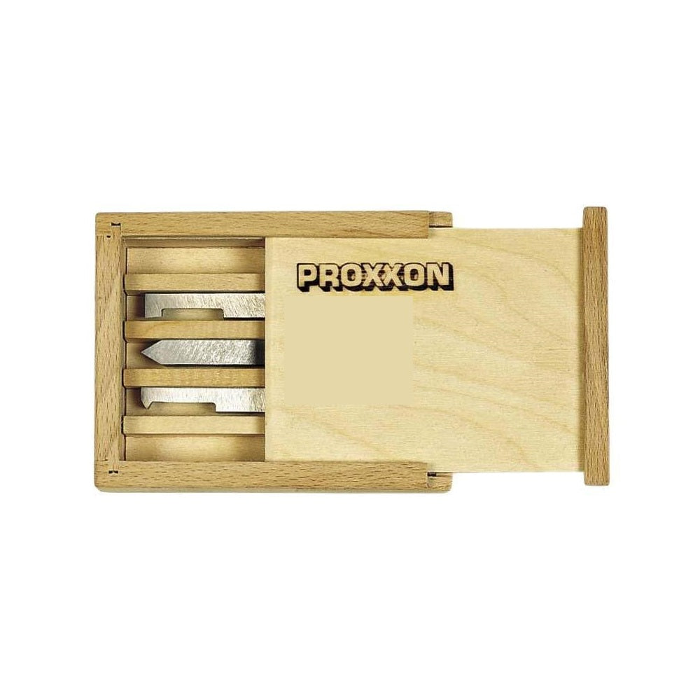 Set 3 cutite pentru filete, Proxxon 24552
