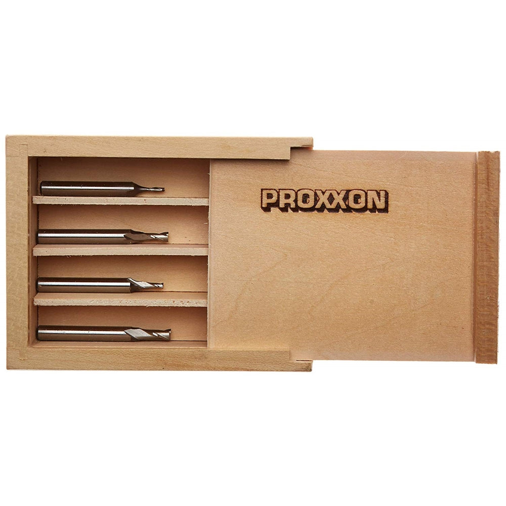 Set 4 freze HSS-Co5, Proxxon 24620