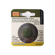 Disc debitor din carbid, 50mm, 80 dinti, Proxxon 28011