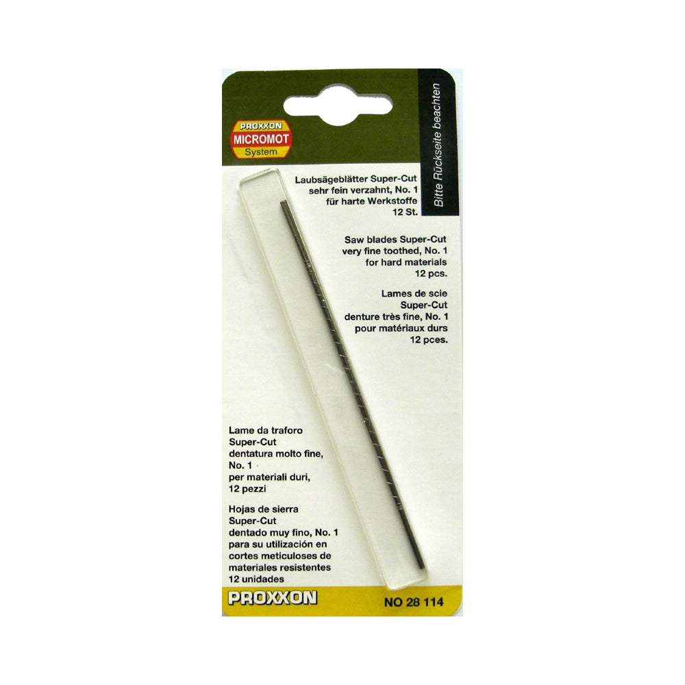 Cumpara acum Panze fara pin pentru traforaje, Proxxon 50 TPI, 12 buc, Proxxon de la Mesterul Minune
