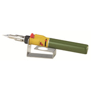 Proxxon 28144, MICROFLAM MGS arzator si statie lipire, aprindere piezo, reglaj aer si gaz, rezervor 20ml, 1.300 °C, + accesorii