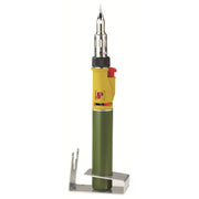 Proxxon 28144, MICROFLAM MGS arzator si statie lipire, aprindere piezo, reglaj aer si gaz, rezervor 20ml, 1.300 °C, + accesorii