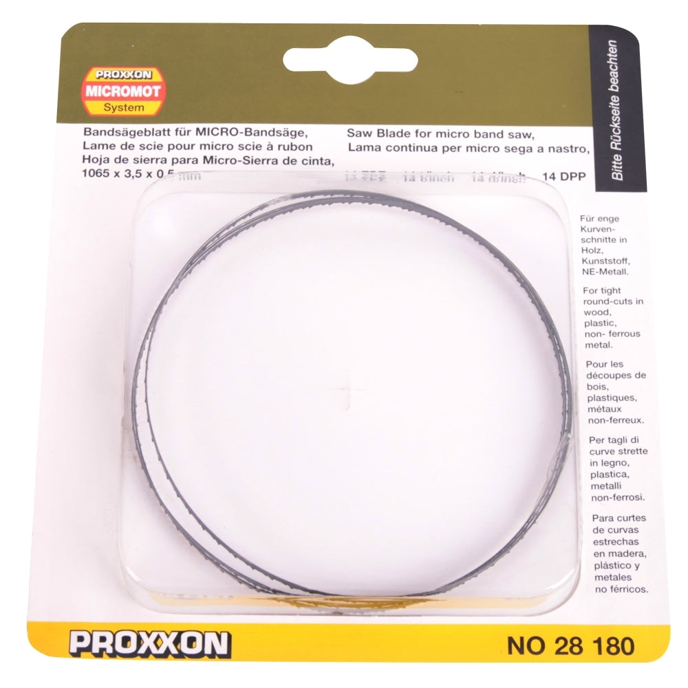 Panza ingusta pentru MBS 240/E, Proxxon 28180, 14TPI