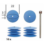 Discuri lustruire fina, Proxxon 28293, Ø 22mm