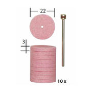 Discuri cu partea activa din corindon, Proxxon 28302 Ø22mm