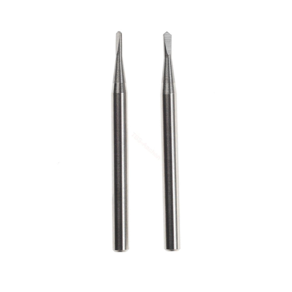 Set burghie din Tungsten-Carbid, Proxxon 28320,  1.0 si 1.2mm
