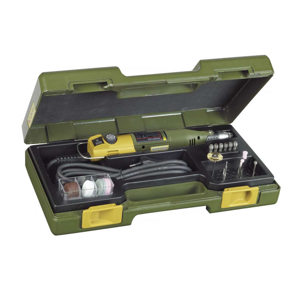 Proxxon 28430, Set pentru gaurit-frezat MICROMOT 230/E, 6000-22000 rpm, 80W, + geanta si accesorii