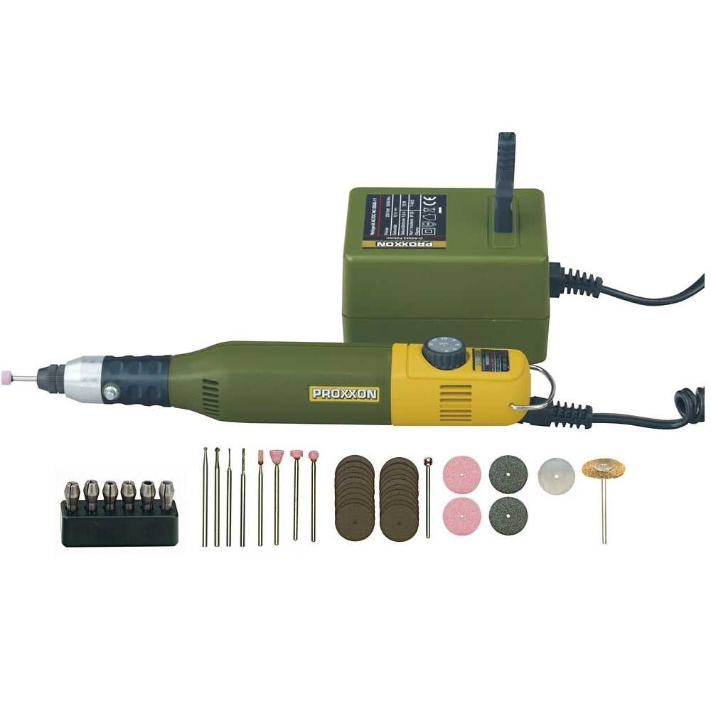 Cumpara acum Set pentru gravat-gaurit-frezat MICROMOT 60/E, 5000-20000 rpm, 40W, + de la Mesterul Minune