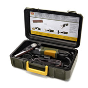 Proxxon 28536, Minislefuitor de tip curea BS/E, cap oscilant, 225-450 rpm, 80W, + geanta si accesorii