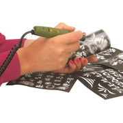 Set complet pentru gravura pe sticla 