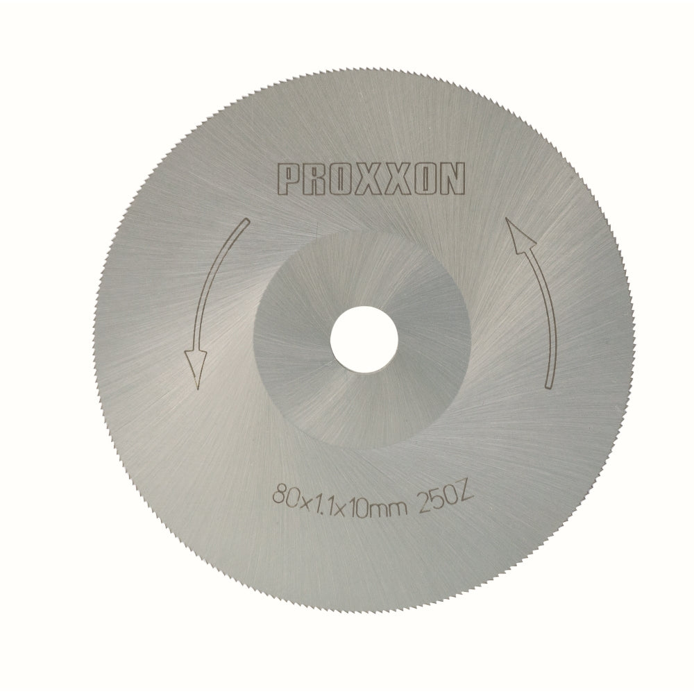 Cumpara acum Disc din otel HSS, 80mm, 250 dinti, Proxxon, Proxxon Micromot 28730 de la Mesterul Minune
