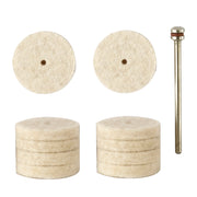 Set discuri pentru lustruire, din pasla, 22mm, Proxxon 28798