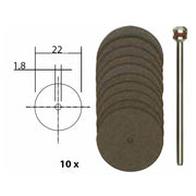 Cumpara acum Set discuri debitoare din corindon, 22mm, 10 buc, Proxxon, Proxxon de la Mesterul Minune