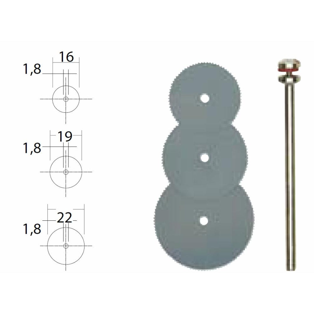 Cumpara acum Set discuri debitoare din otel elastic, Proxxon, Proxxon Micromot de la Mesterul Minune