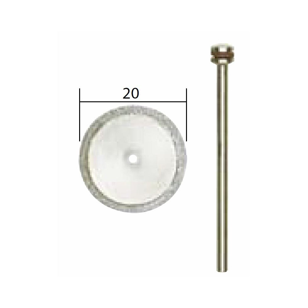 Disc debitor diamantat, 20x0.6mm, Proxxon 28840