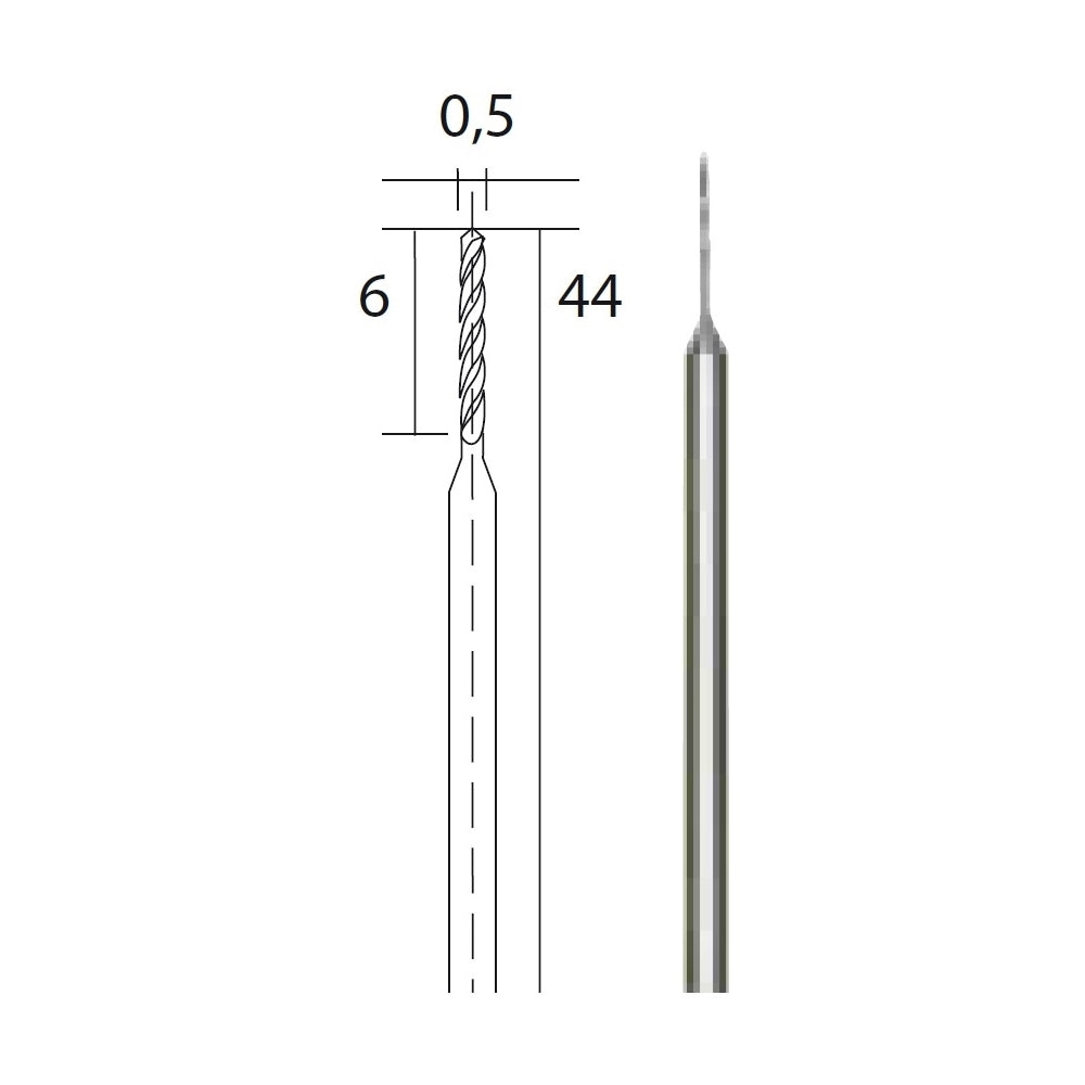 Cumpara acum Set 3 burghie HSS, 0.5mm, Proxxon, Proxxon Micromot 28864 de la Mesterul Minune