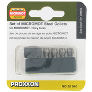 Cumpara acum Set bucsi elastice din otel, standard Micromot, Proxxon, Proxxon de la Mesterul Minune