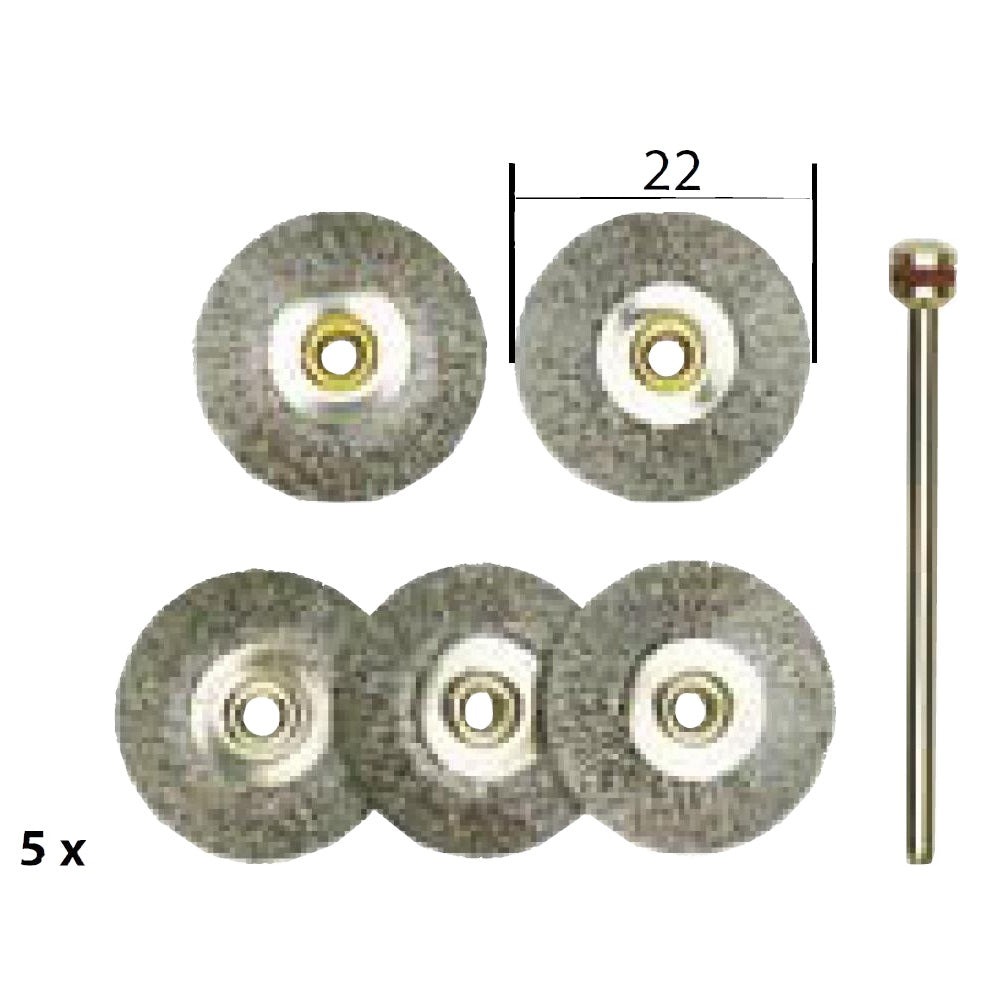 Cumpara acum Set discuri din otel inoxidabil, 22mm, Proxxon, Proxxon Micromot 28956 de la Mesterul Minune