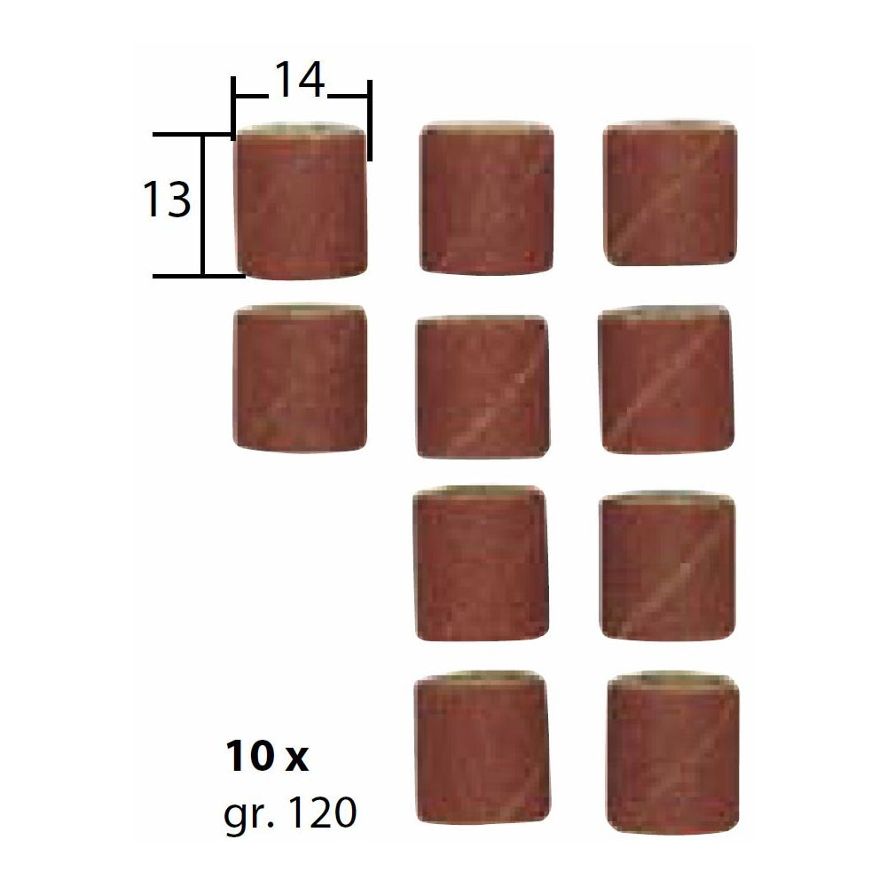 Cumpara acum Set 10 tamburi din corindon pentru slefuire, 14mm, GR120, Proxxon de la Mesterul Minune
