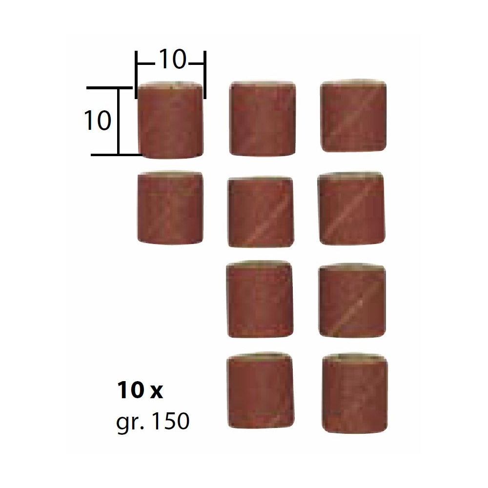 Cumpara acum Set 10 tamburi din corindon pentru slefuire, 10mm, GR150, Proxxon de la Mesterul Minune