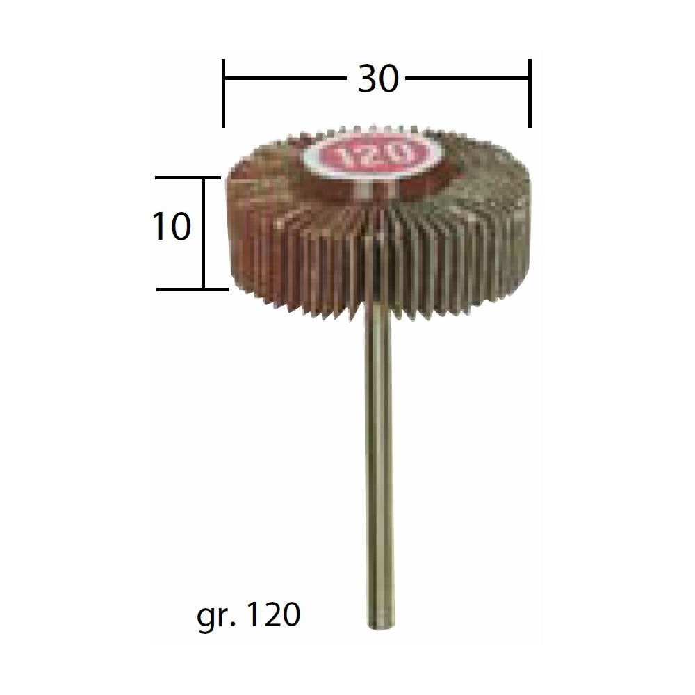 Cumpara acum Perie abraziva cu tija, ax 3mm, 30x10mm, GR120, Proxxon, Proxxon de la Mesterul Minune