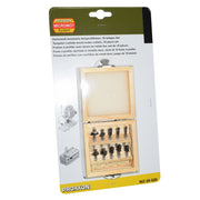 Cumpara acum Set de 10 freze pentru profilat, ax 3.2mm, Proxxon, Proxxon Micromot de la Mesterul Minune