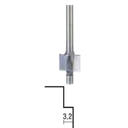 Cumpara acum Freza pentru faltuire, 3.2mm, Proxxon, Proxxon Micromot 29038 de la Mesterul Minune