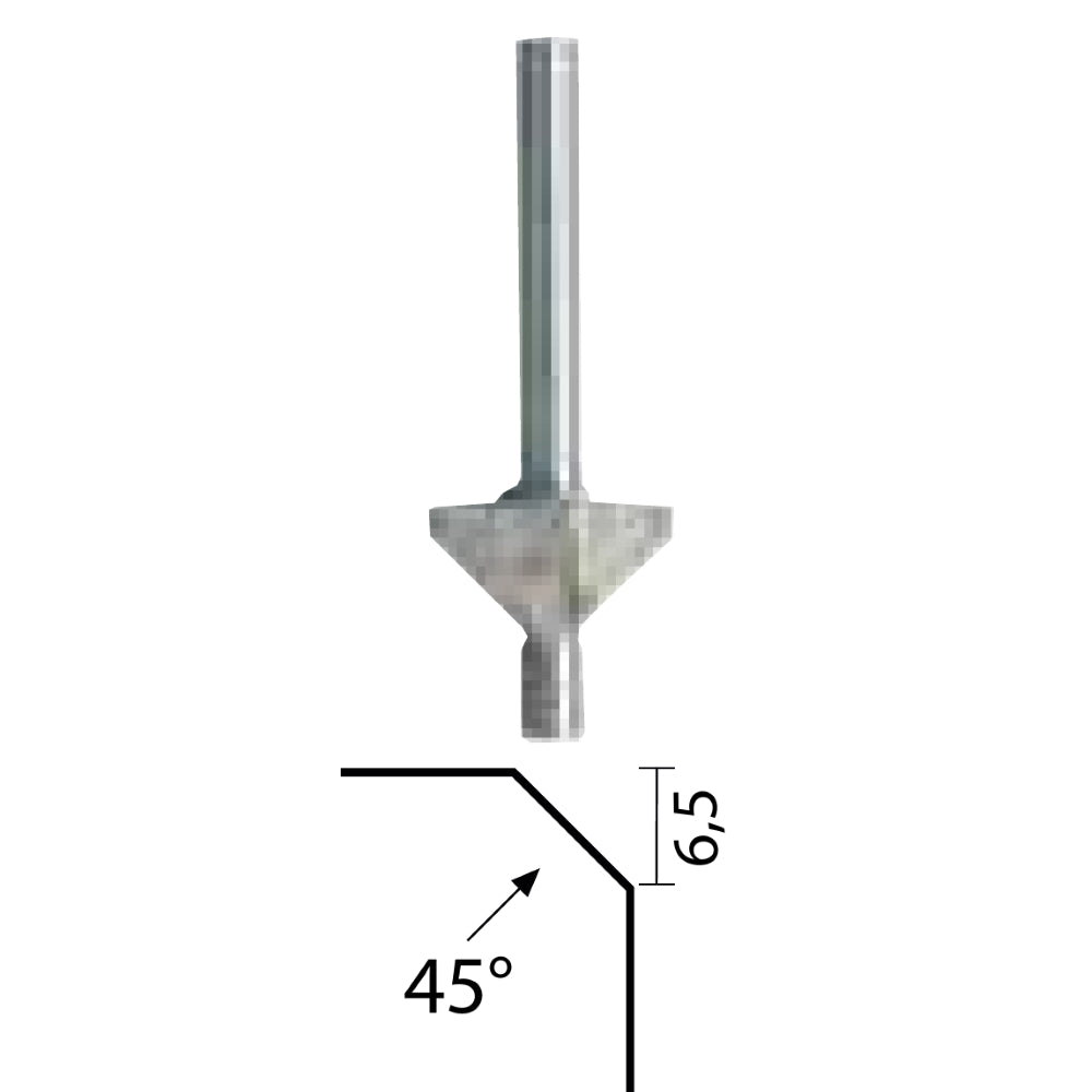 Cumpara acum Freza pentru tesirea muchiilor, 45grade, Proxxon, Proxxon Micromot de la Mesterul Minune