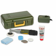 Proxxon 29820, Masina de lustruit cu gat lung cu acumulator WP/A, 1100-2800 rpm, + 1x Acuu, incarcator, geanta si accesorii