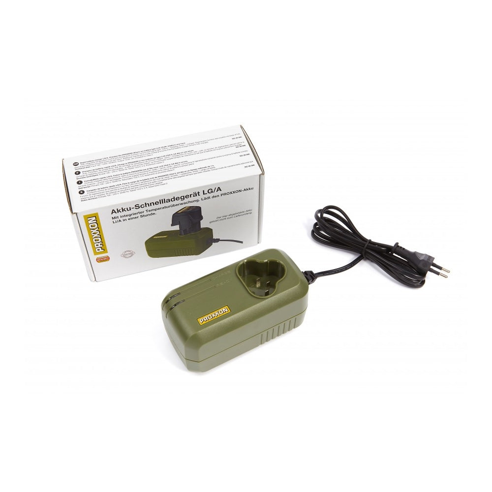 Proxxon 29880, Incarcator rapid 12.6V, 2.0A, LG/A2, pentru acumulatorul Proxxon Li/A2