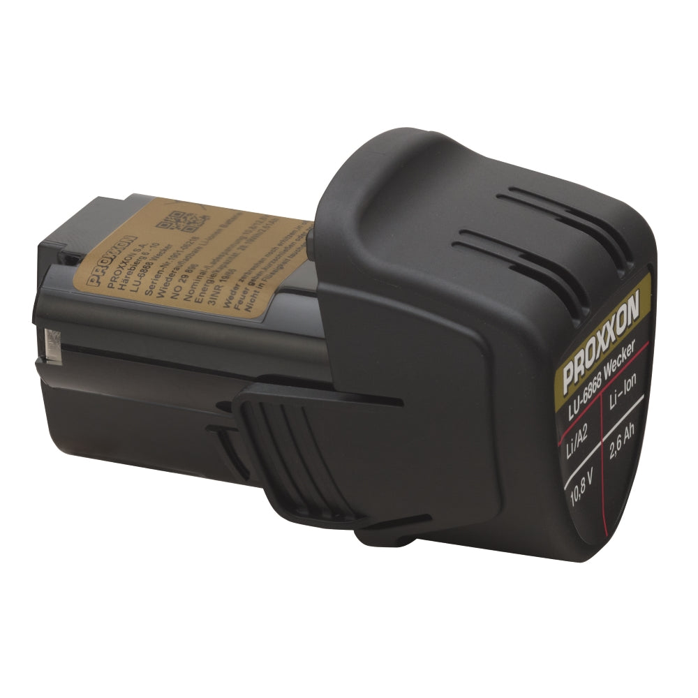 Cumpara acum Acumulator Li-Ion, 10.8V, 2.6Ah, Li/A2, pentru toate masinile Proxxon de la Mesterul Minune
